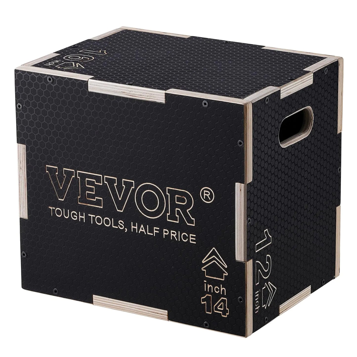 Vevor PowerPlyo Wood Jump Box